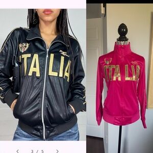 Vintage Y2K 2000s Track Suit Jacket Coat. Medium.